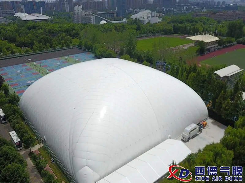 西德氣膜：充氣膜體育館建造的相關問題匯總