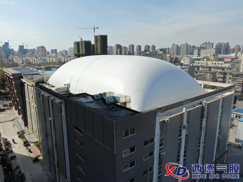 為什么氣膜建筑可以建在樓頂